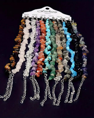 Wholesale Crystal Chip Bracelets Set show