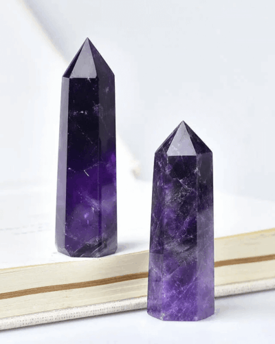 Wholesale High-Quality Amethyst Crystal Tower One Point