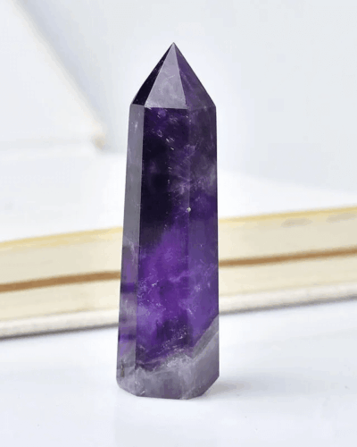 Wholesale High-Quality Amethyst Crystal Tower One Point