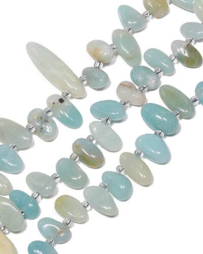 Wholesale Irregular Natural Gemstone Chip Beads Amazonite