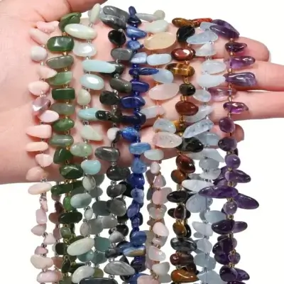 Wholesale Irregular Natural Gemstone Chip Beads SHOW