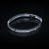Wholesale Moissanite Eternity Bracelet with 925 Sterling Silver