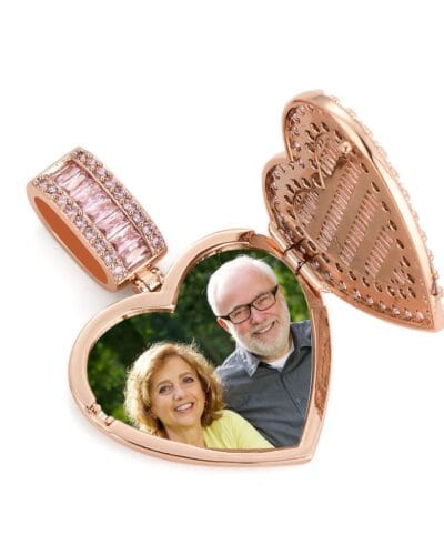 Zircon Pendant Necklace with Stainless Steel Rope Chain 12