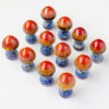 7 Chakra Energy Mushroom Crystals Home Decor