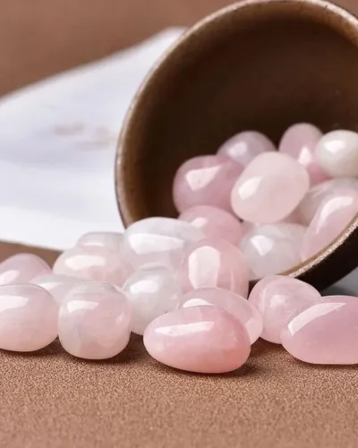 7 Chakra Polished Amethyst Tumbled Gemstones Bulk