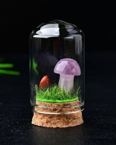 Delicate Crystal Rock Mushrooms Wholesale Gem Specimen