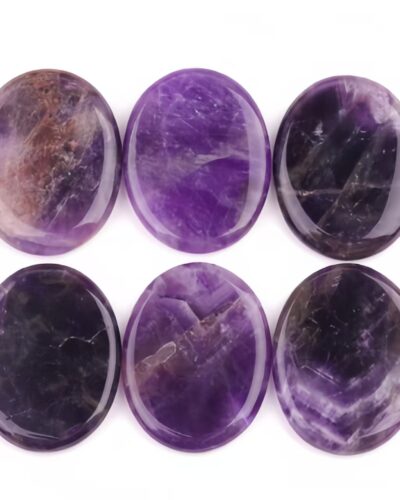 Amethyst Thumb Stone for Rubbing Wholesale