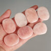 Bulk Pink Healing Rose Quartz Worry Stone