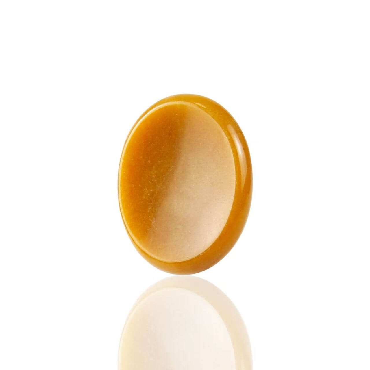 Bulk Soothing Citrine Worrying Stones Home Decor