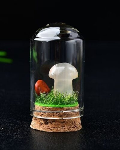 Delicate Crystal Rock Mushrooms Wholesale Gem Specimen