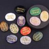 Engraved Colorful Rubbing Stones with Words Wholesale