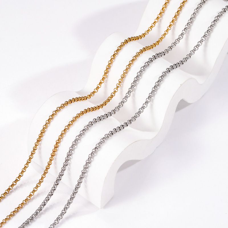 Alternative view of Fashion Cable Stainless Steel Chains Wholesale