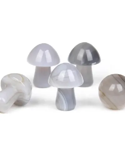 Mini Polished Mushroom Stones Agates Wholesale