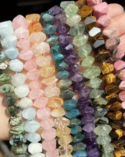 8mm Aquamarine Gemstone Beads Columnar Bulk show