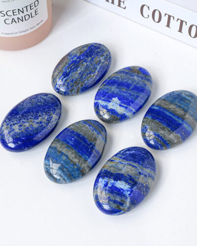 Large Blue Lapis Lazuli Fidget Stone Wholesale