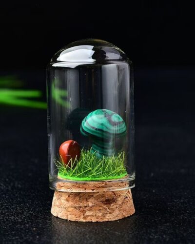 Delicate Crystal Rock Mushrooms Wholesale Gem Specimen