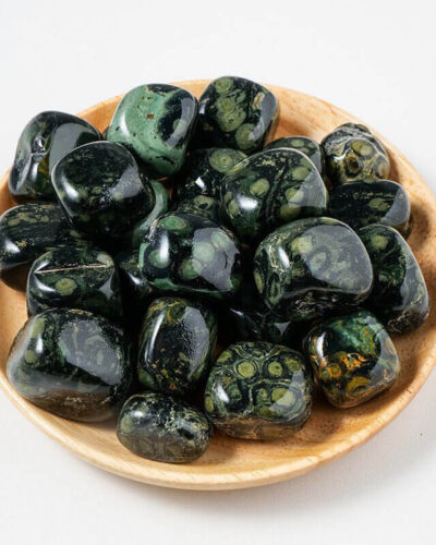 Natural Green Malachite Polished Stones Wholesale