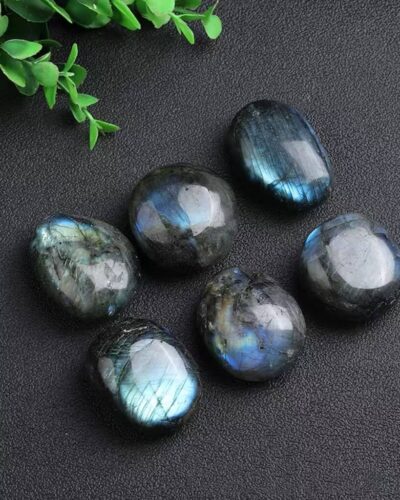 Natural Irregular Labradorite Rubbing Stones Wholesale