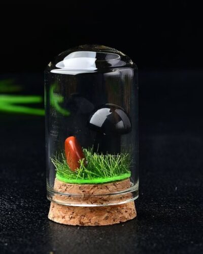 Delicate Crystal Rock Mushrooms Wholesale Gem Specimen