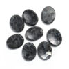 Oval Black Labradorite Thumb Gemstone for Relaxing