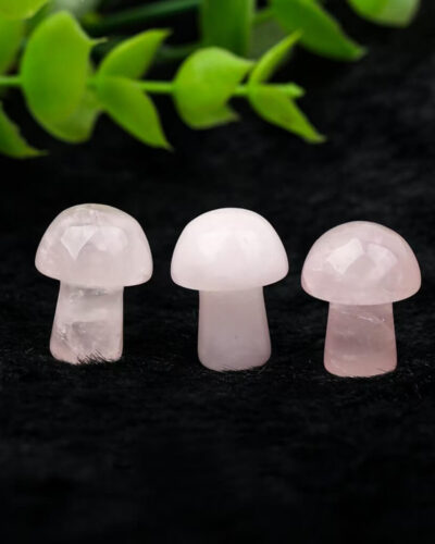 Pink Healing Bulk Rose Quartz Mushroom