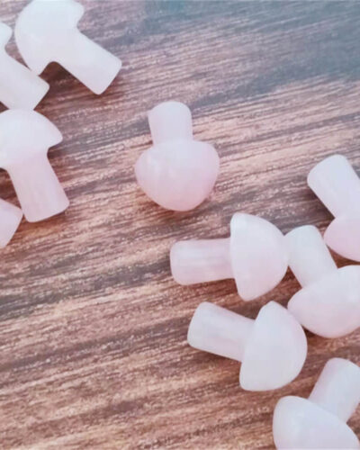 Pink Healing Bulk Rose Quartz Mushroom