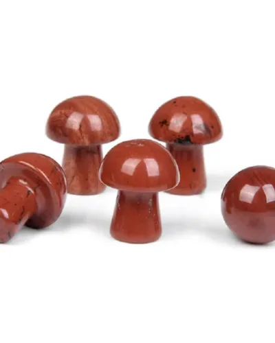Colorful Small Crystal Mushroom Pendants Wholesale