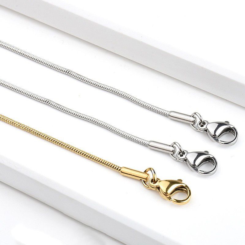 Snake Stainless Steel Chains for Necklaces Wholesale