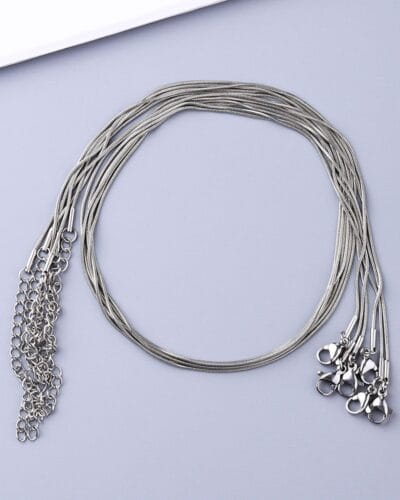 Snake Stainless Steel Chains for Necklaces wholesale 6
