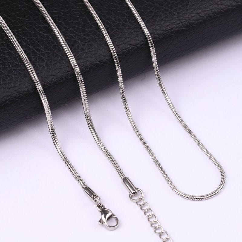 Snake Stainless Steel Chains for Necklaces wholesale 8