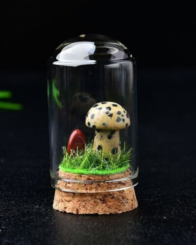 Delicate Crystal Rock Mushrooms Wholesale Gem Specimen