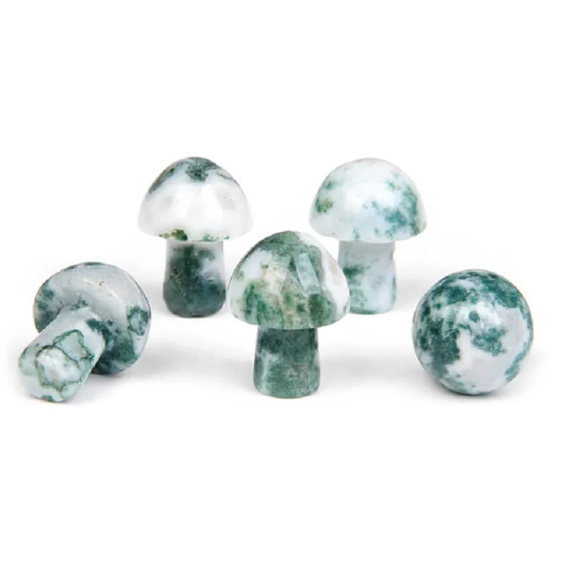 Mini Polished Mushroom Stones Agates Wholesale