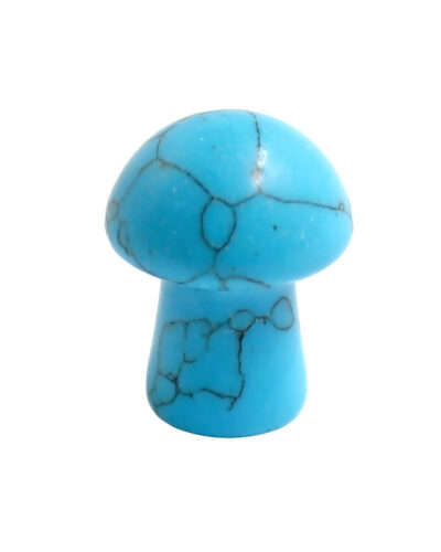 Wholesale Blue Turquoise Mushroom Shaped Crystals