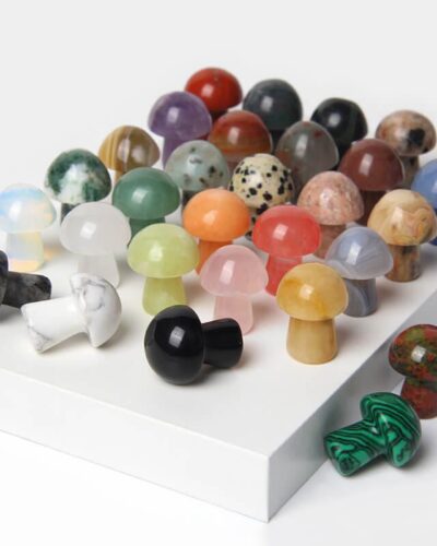 Wholesale Colorful Mushrooms Energy Ornament