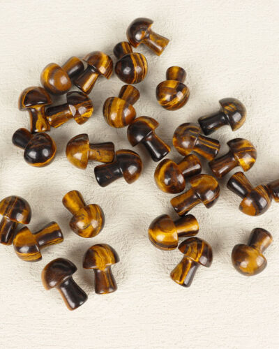 Healing Tiger Eye Crystal Mini Mushrooms Bulk