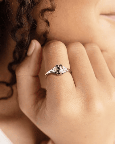 Personalized Photo Unique Custom Engagement Rings