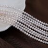 3.5-4MM White Freshwater Beading Pearls DIY Making