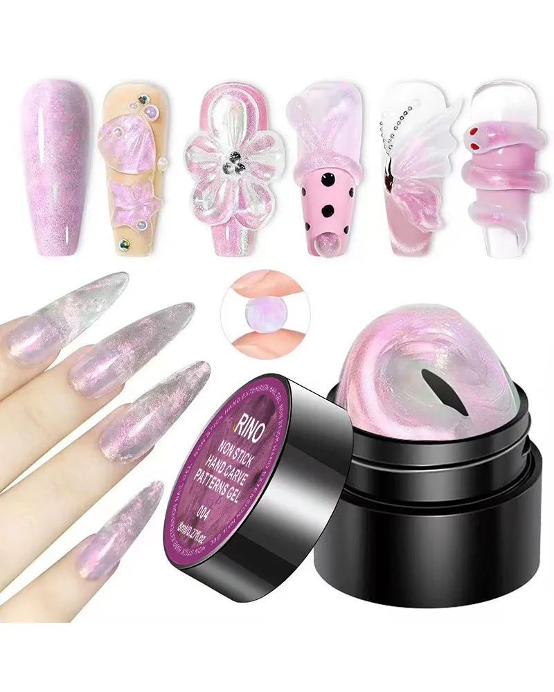 Non-Stick 3D Nail Extension Gel Solid Builder Gel - Image 2