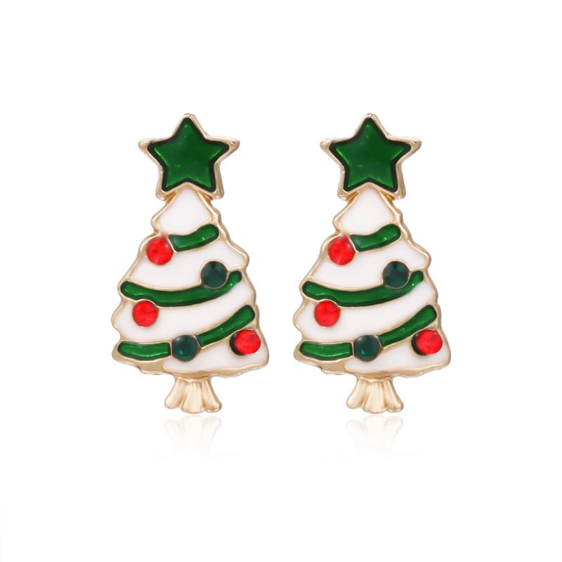 Cute Decorative Christmas Earrings Studs Ideal Presents