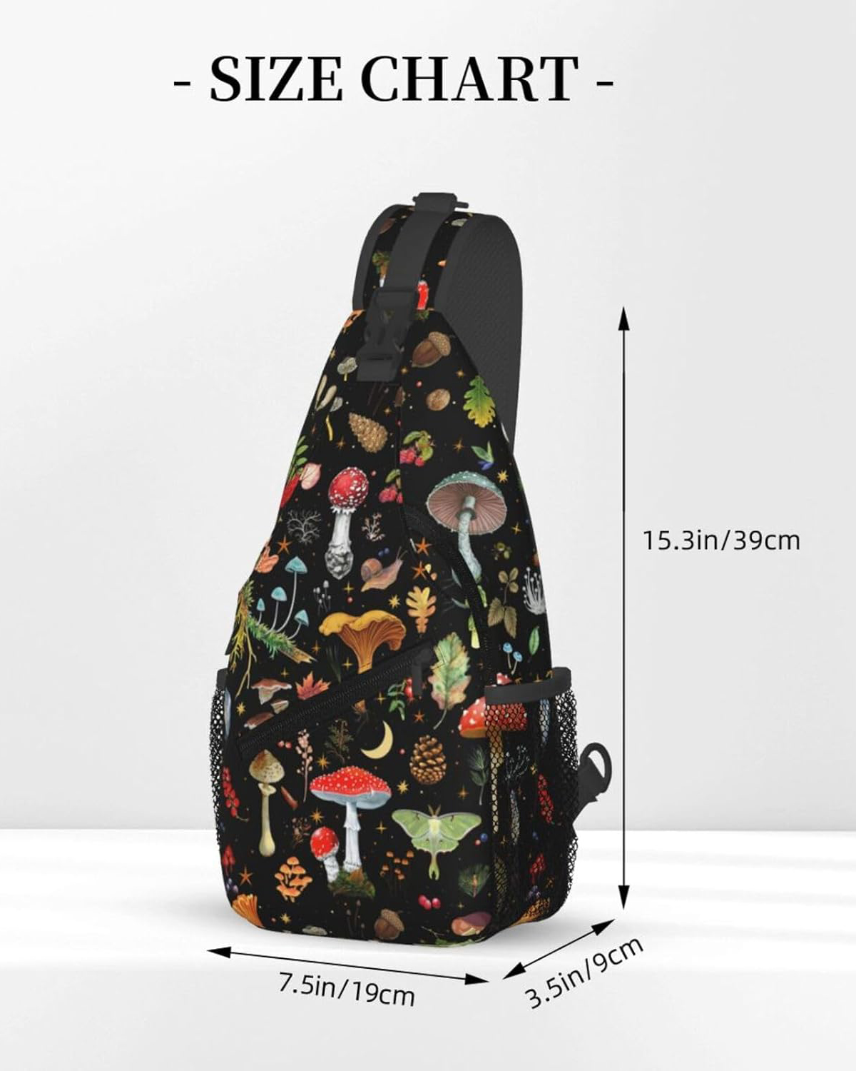 Designer Crossbody Sling Bag For Ladies Vintage Mushroom Backpack - Afbeelding 7