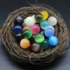 7 Colors Wholesale Cat Eye Glowing Sphere Crystals