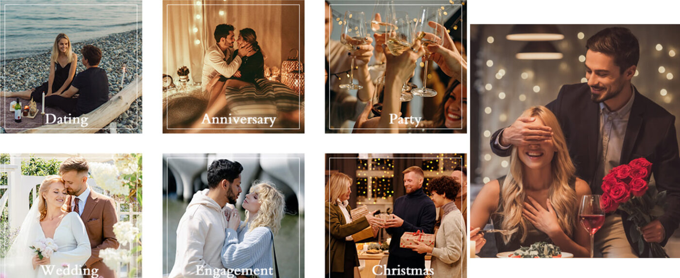 7 Stone Engagement Moissanite Rings 1