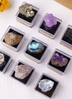 9Pcs Crystal Box Gift Decoration for Kids Adults 1