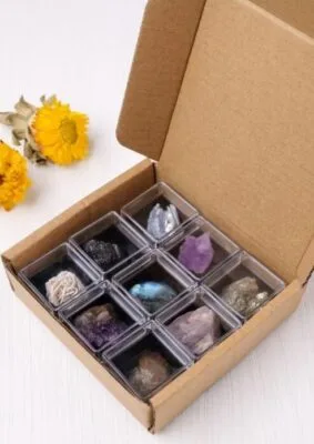 9Pcs Crystal Box Gift Decoration for Kids Adults 2
