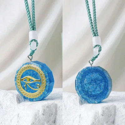 Round Orgone Crystal Pendant Necklaces Wholesale