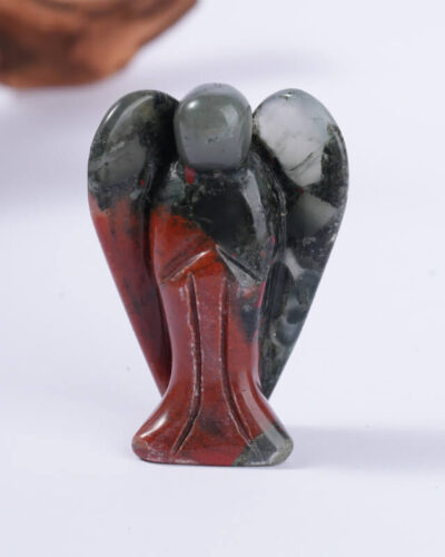 Colorful Angel Semi-Precious Gem Carvings Bulk