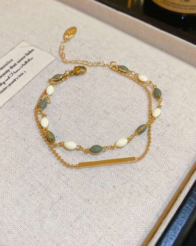 Alternativní pohled na Alloy Women Bracelet with Parallel Strands Design