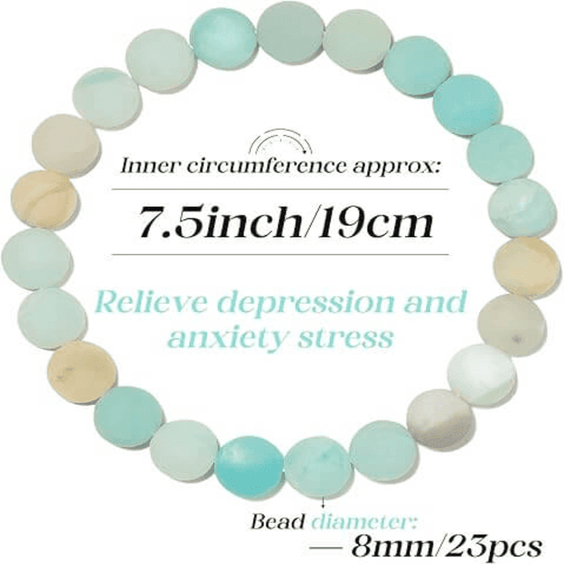 8MM High-Quality Amazonite Bead Bracelet Wholesale
