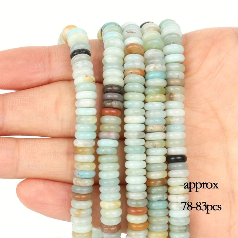 6*2MM Abacus Shape Crystal Beads Jewellery Making