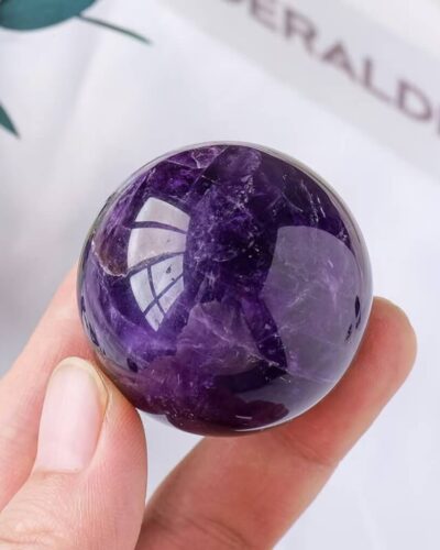 4CM Round Colorful Crystal Quartz Sphere
